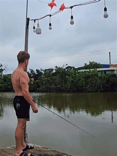 Fishing Adventures in Vietnam: A Man's Love for Fishing