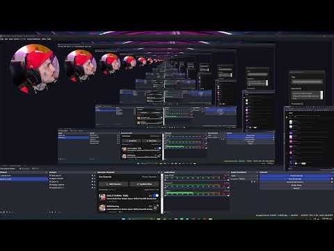 How to Build Your Stream layout 100% (Free OBS Studio) live!
