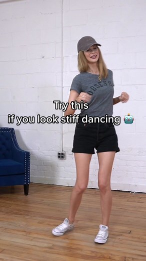 Do you look STIFF when you dance? 🤖 Try this move 🪩 #howtodance #beginnerdancetutorials #dancewithme #tiktokdancetutorial #dancetips #dancetutorial #partydancer #clubdance #partymoves #beginnerdancer