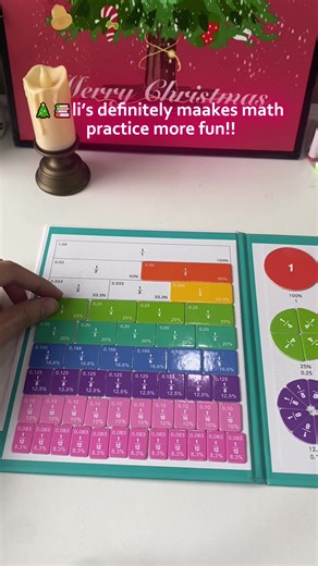Master fractions with ONE book! Circle/Bar/Square. Visualize fractions, understand instantly! Learn math like playing! Kids will ASK to practice!#fractions #math #educationaltoy #magnetic #tiktokshop