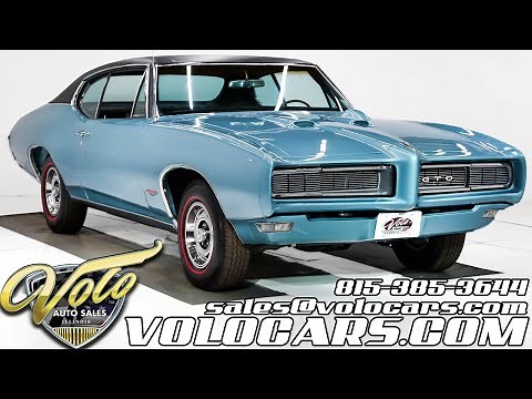 1968 Pontiac GTO for sale at Volo Auto Museum (V20236)