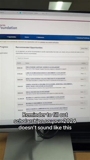 Online application is due by the 13th! Make sure you don't miss your opportunity💵. #CVTC #scholarships #studentlife #college