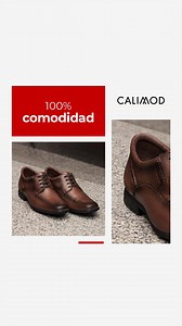Celebra estas fiestas patrias con estilo, llevando nuestros zapatos de cuero que combinan 100% comodidad y calidad. ¡Camina con orgullo y elegancia en cada celebración!. Encuentra tu par favorito en las tiendas CalimodStore. ➡Compra online: www.calimodstore.com #ComodidadAl100 #Calimod100xciento #comodidad | Calimod