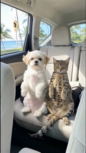 Quiet Game violation 😬🤣🐾🐶😹 #quietgame #funnypets #funnydog #shihtzu #kitty #cutepuppy #puppylove