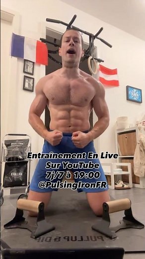Muscler ses avants bras avec des tractions en false grip ! #entraînement #fitness #burpees