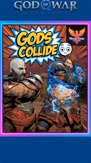 Kratos vs Thor: The Ultimate Battle 🪓⚡(part2) in #godofwarragnarok