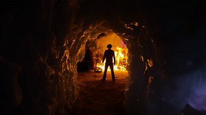 Slackline entre le feu et la glace