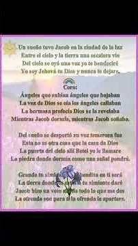 UN SUEÑO TUVO JACÓB ¿ALABANZA CRISTIANA EVANGELISTA?