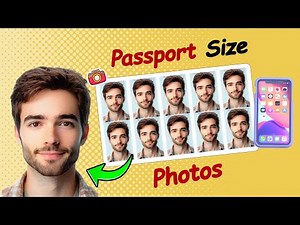 📸 HOW TO MAKE A PASSPORT SIZE PHOTO AT HOME (EASY & FREE!) | STEP-BY-STEP TUTORIAL 📸