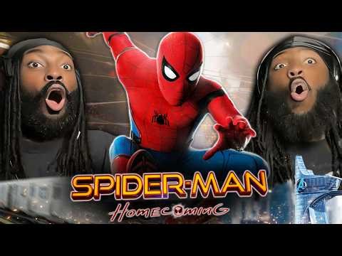 SPIDER-MAN HOMECOMING Movie Reaction!! (First Time Watching)