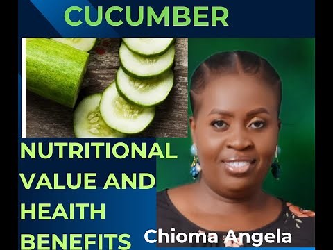 Cucumber - Nutritional value and health benefits