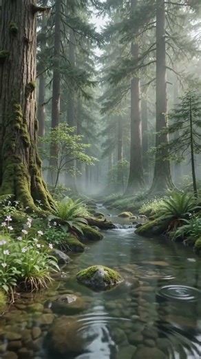 Stream Flowing Sounds - Running Water Sounds