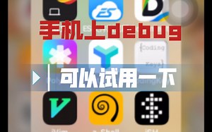 手机上debug可能对大家有用的几个程序:p