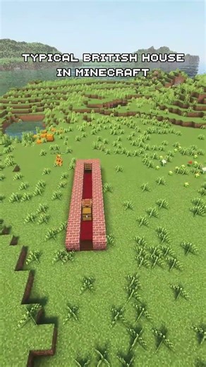 British House in Minecraft #minecraft #shorts