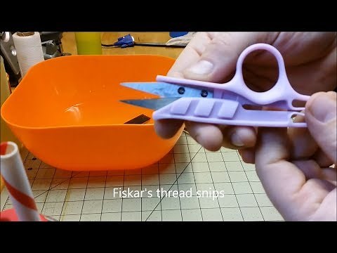 Sharpening Embroidery Scissors - Fiskar's Thread Snips