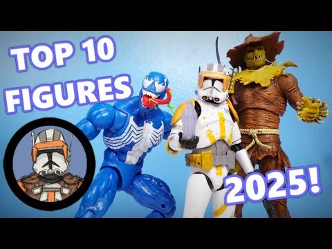 My Top 10 Toys of 2025 - The Action Figures (Star Wars, McFarlane DC, Gundam, Marvel) (3/4)