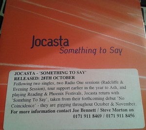 Jocasta - Something To Say