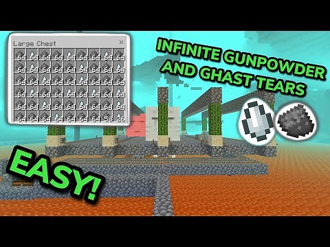 SIMPLE 1.21 GHAST FARM TUTORIAL in Minecraft Bedrock (MCPE/Xbox/PS4/Nintendo Switch/PC)