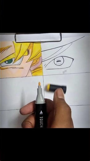 2nd eye my eye serise 🔥 #naruto #eye #drawing 🔥😏