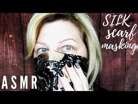ASMR Silk Scarf Masking | Request 💗😘💕