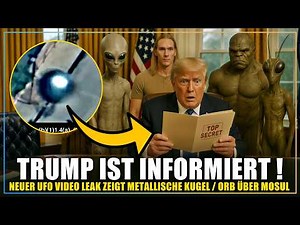 New UFO video shows "alien orb" - Trump received shocking report about it....