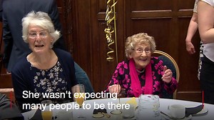 Happy Birthday to Hull's Bee Lady! Jean Bishop is 95. She's raised thousands of pounds for charity, dressed as a bee and is still going strong ... so BBC Radio Humberside threw her a party! | BBC East Yorkshire