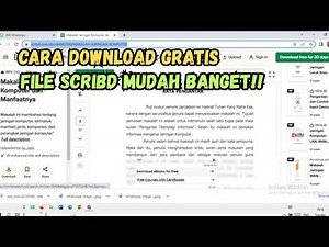 How to Download Scribd Files for Free - Super Easy ‼️