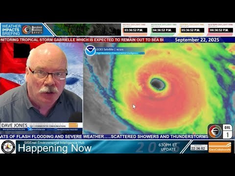 Hurricane Gabrielle CAT4 Now and More Storm Development Likely in the Atlantic SISE Update