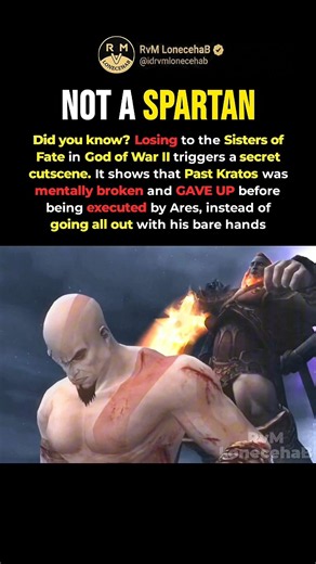 The Moment Kratos Stopped Being a Spartan