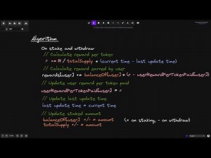 Staking Rewards - Algorithm | DeFi