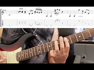 How to play ‘Little Wing’ by Jimi Hendrix Guitar Lesson w/tabs pt2 (Verse)