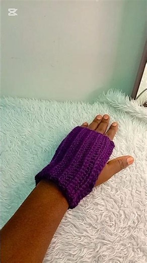 How to crochet finger warmers step by step #crochet #shorts #craftycorner