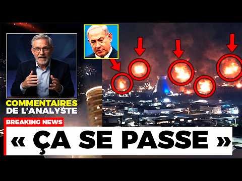L'IRAN BOMBARDE TEL-AVIV AUX BOMBES À FRAGMENTATION — 500 MISSILES, ISRAËL SANS VOIX !