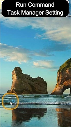 Task manger setting open kaise kare run command se laptop ya computer me