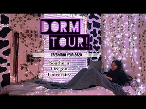 DORM TOUR!!!! Freshman year Shasta Hall!!!