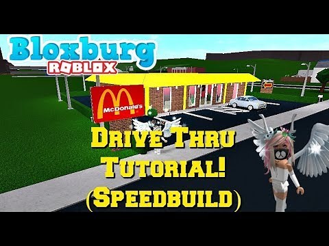 EPIC Drive Thru Tutorial! - Bloxburg - Roblox