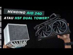 CPU Cooler Selection Tips: Dual Tower HSF or 240mm AIO? ft. DeepCool