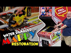Restoring a Water Damaged Mappy Arcade for Time Rift Arcade