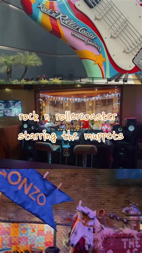 Rock N Rollercoaster Starring the Muppets: Sneak Peek at Disney