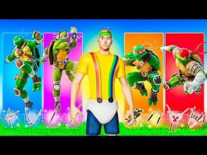 The RANDOM NINJA TURTLES BOSS Challenge in Fortnite!