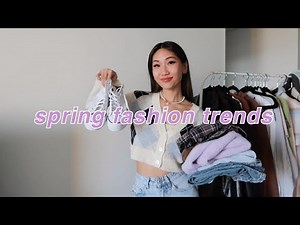 SPRING FASHION TRENDS 2021 🦋 | casual spring outfits and trends!