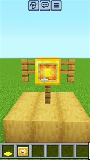 Minecraft viral build hack| golden cup #minecraft #gaming #shorts