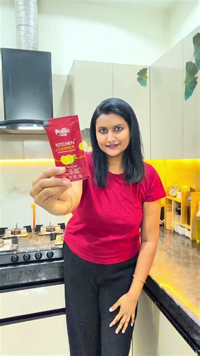 How I Refilled My Kitchen Cleaner & Saved Money | Pollie Kitchen Cleaner ft. Pollie😍♻️