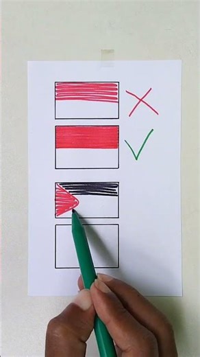 رسمت علم دولة عربية 💪 😍 رسمت علم فلسطين #رسم #palestine #art #israel #indonesia #shorts