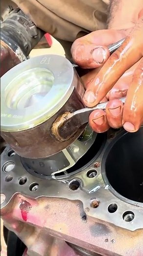 How to Install Engine Piston Correctly | Full Workshop Process