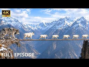 Spectacular Escape on the Cliffside | Mountain Goat and Wolves | FULL EPISODE | Wildlife Documentary