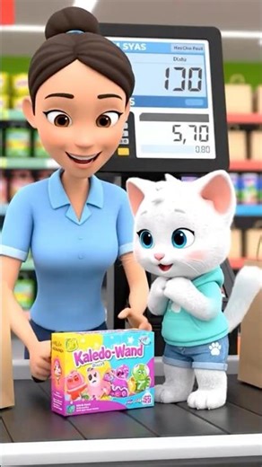 Mimi and the Magic Toy✨ #kpop #catlovers #toyunboxing #aicat #cuteanimals