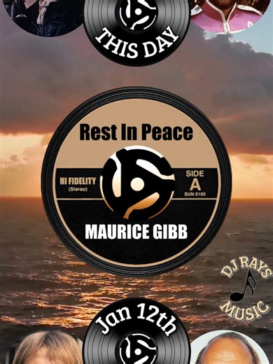R.I.P. MAURICE GIBB Died On January 12th, 2003