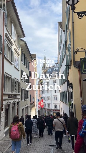 A day in Zurich ☀️ #ToursRUs #Switzerland #Zurich | Tours R' Us