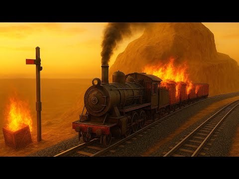 Train Oil Transporter - Lanceman Scot Train Driving - Train Game - Gameplay #337